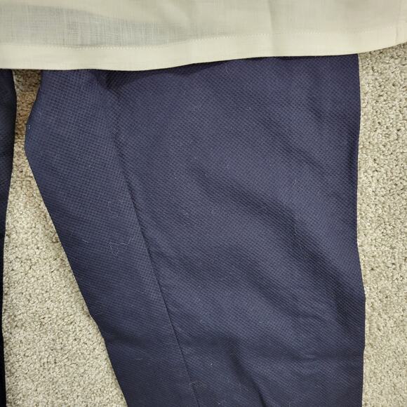 Talbots Womens Capsule Wardrobe Set L/12 Linen Top & Ankle Pants Casual Travel - Picture 4 of 13